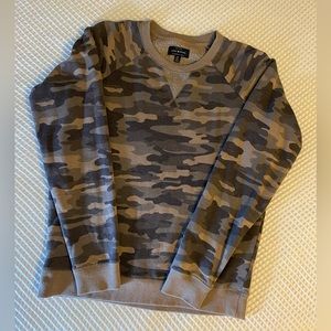 Lucky Brand Sweatshirt, soft inner lining (some piling inside), brown/tan tones